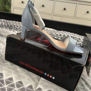 Rouqe Light Blue Heels